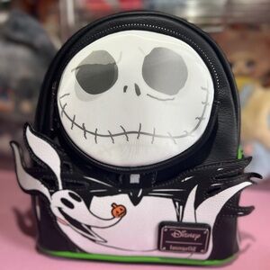 The Nightmare Before Christmas Jack Skellington Mini Backpack- Hardtag Loungefly